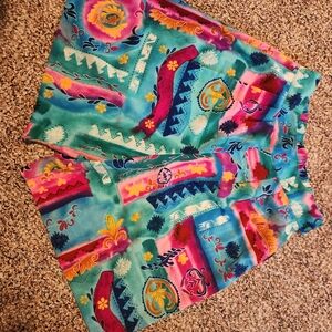 City Chic Colorful High Waist Shorts